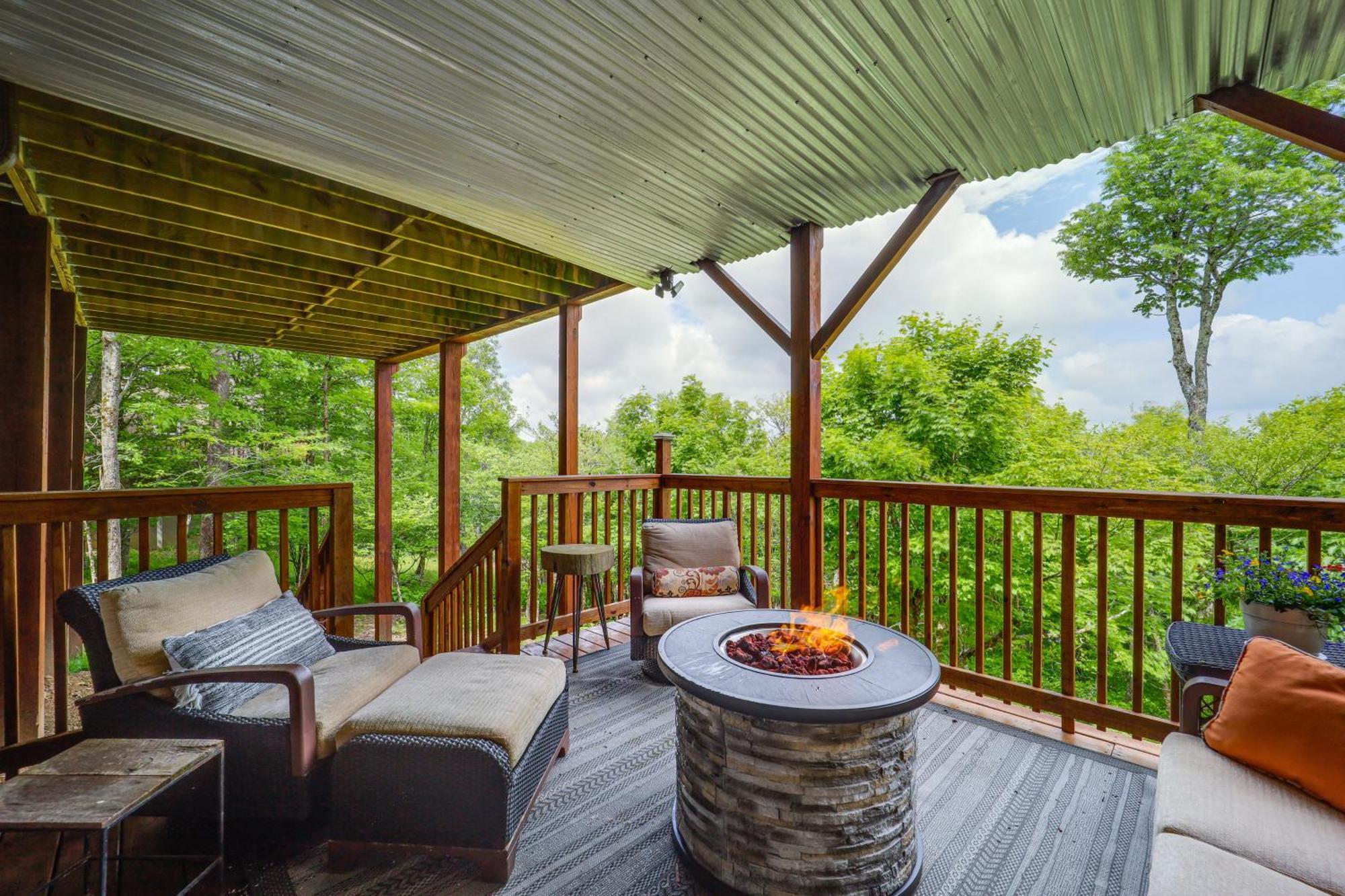 Beech Mountain Cabin With Deck And Grill Near Golf! Apartment Exterior foto